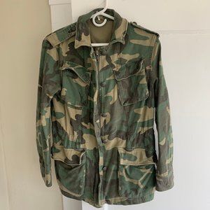 Free People Not Your Brother's Camo Jacket